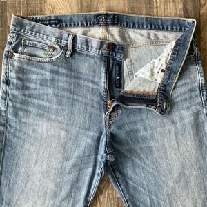 36x30 Lucky Brand 363 Vintage Straight Jeans Men’s Blue Stretch 7M12047